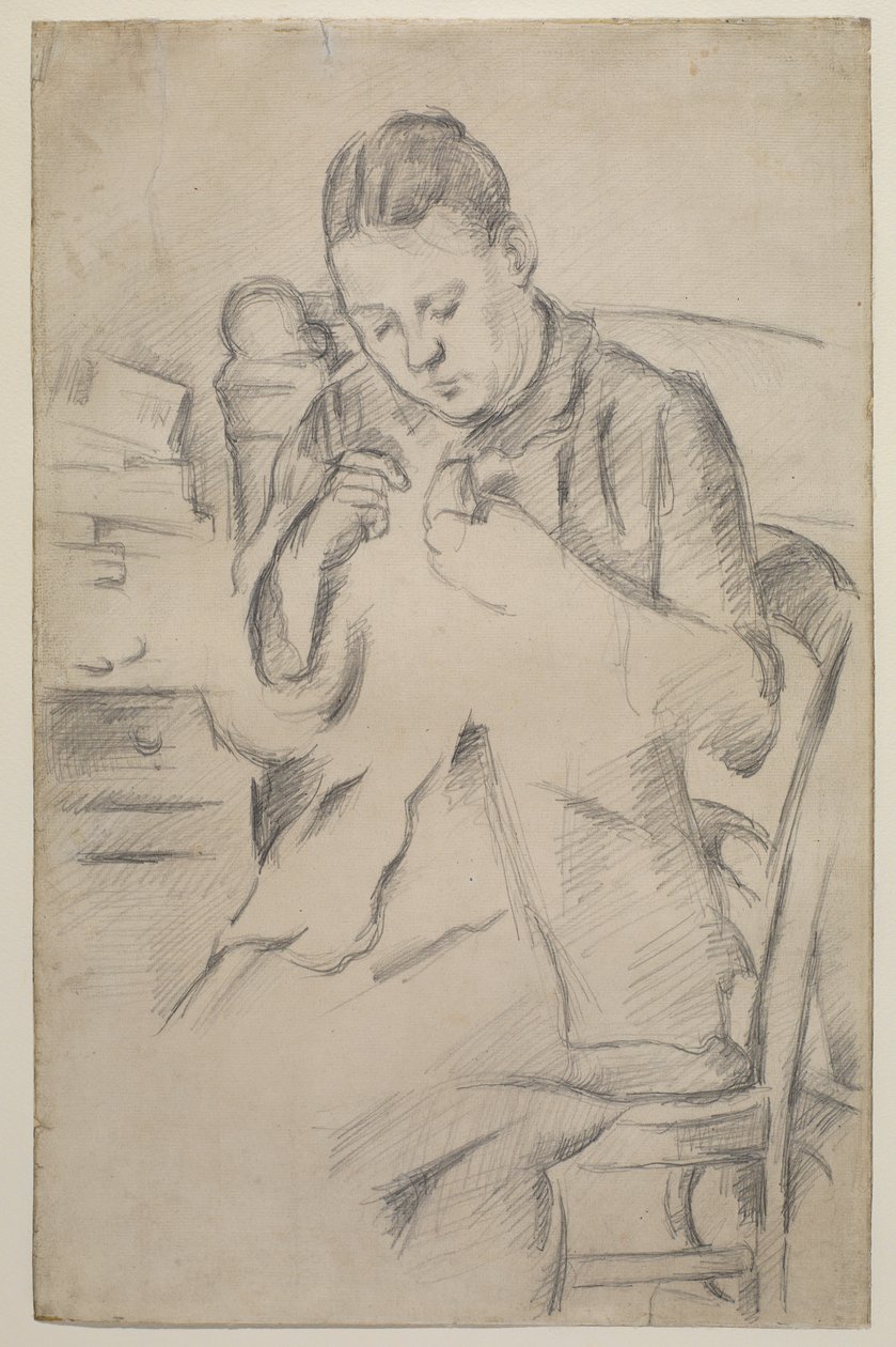 Hortense Fiquet af Paul Cézanne