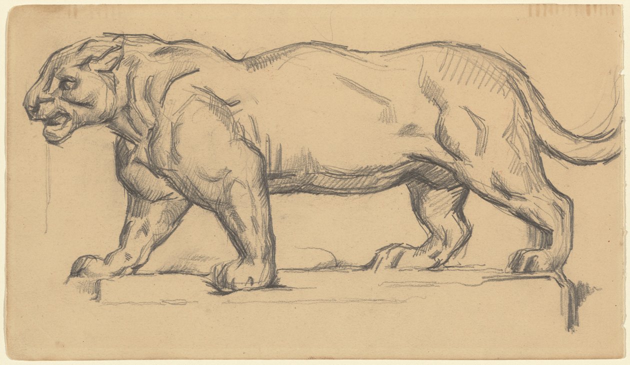 Jaguar. af Paul Cézanne
