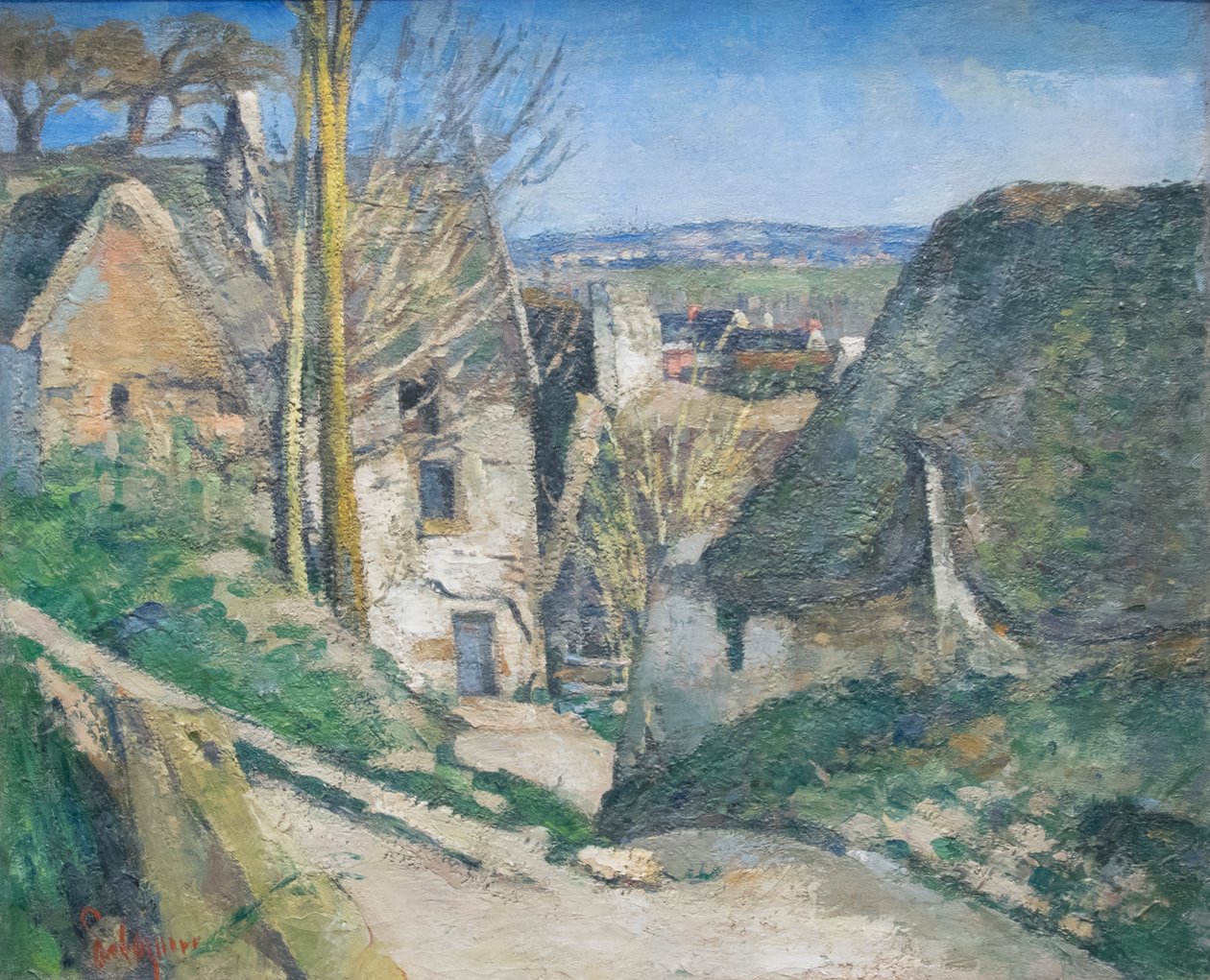 Den hængte mands hus af Paul Cézanne