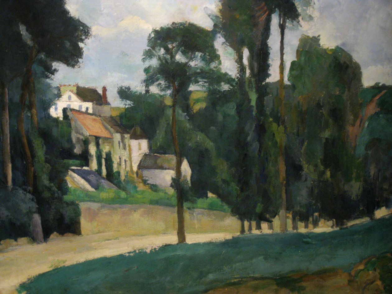 Vejen til Pontoise af Paul Cézanne