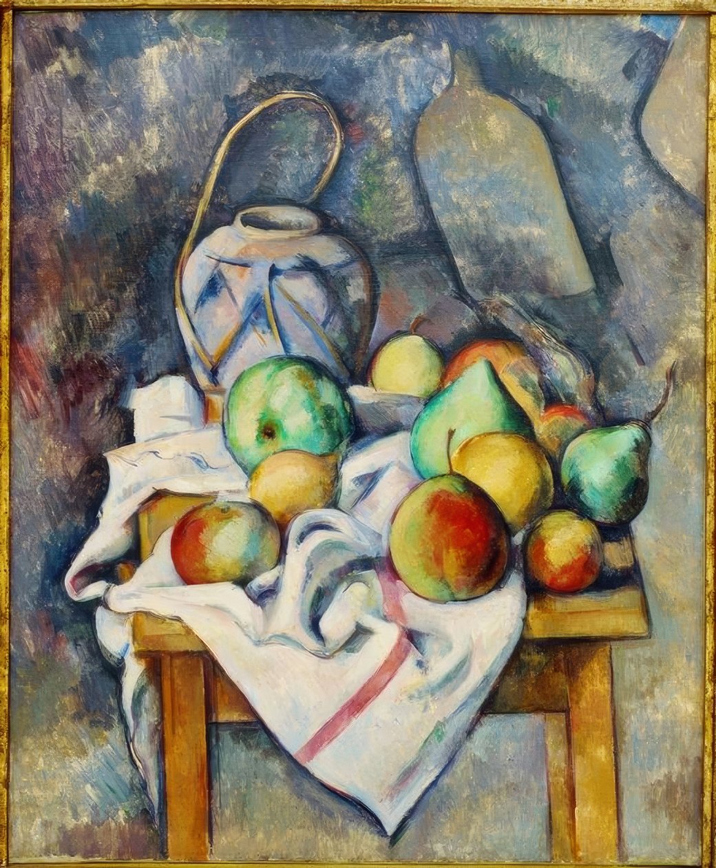 Hallmuddet af Paul Cézanne