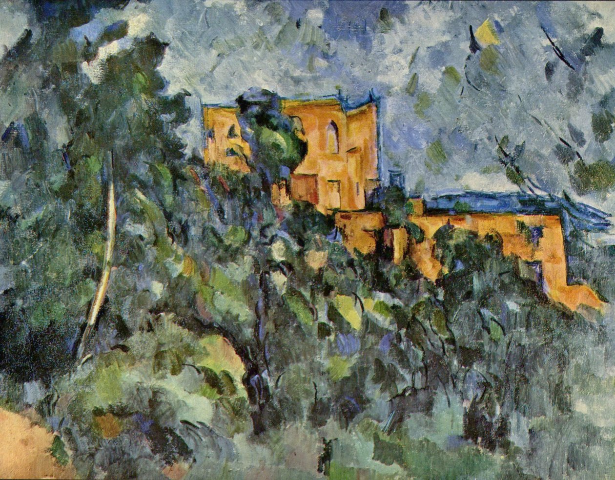 Le Château Noir af Paul Cézanne