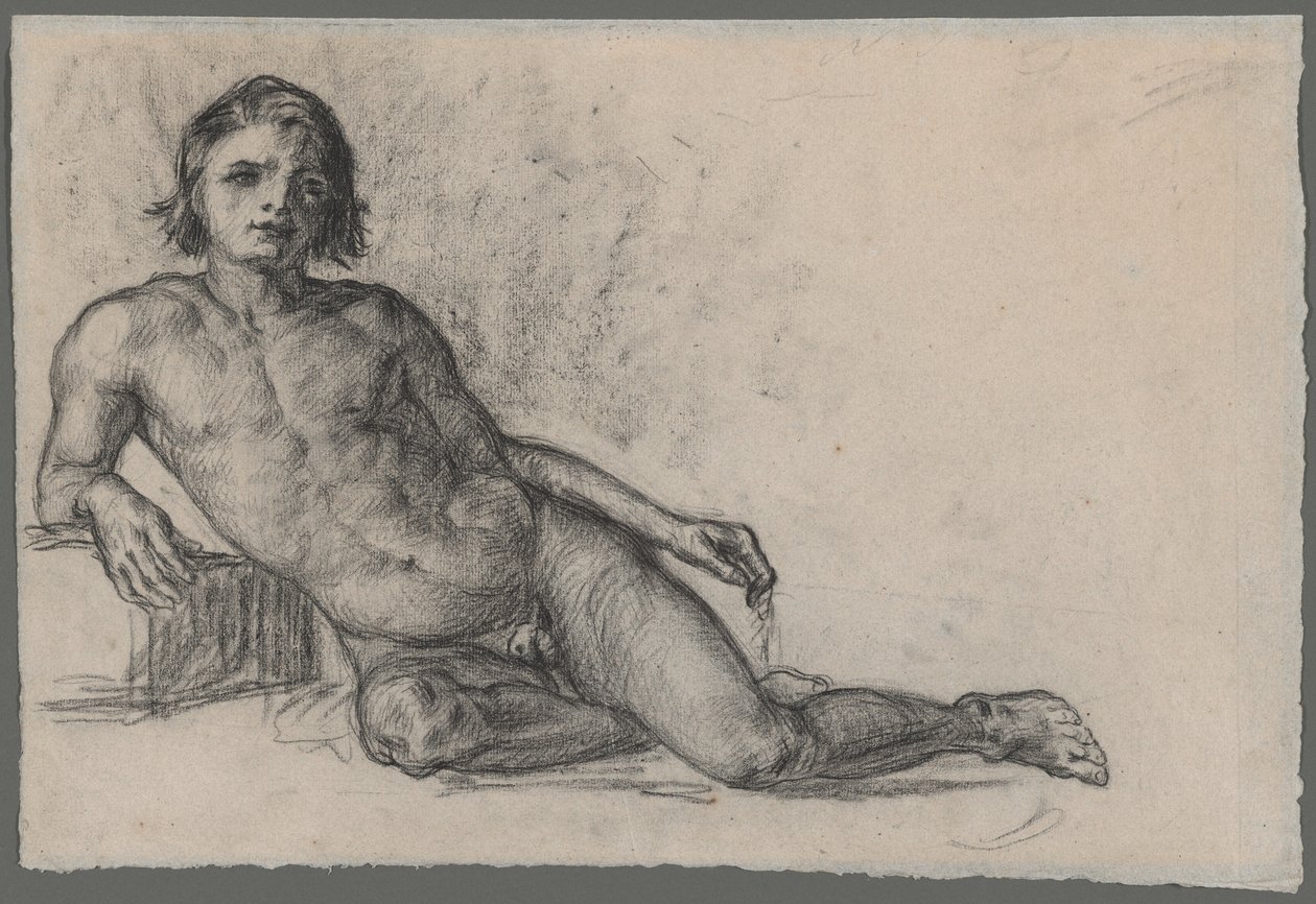 Mand nøgen af Paul Cézanne