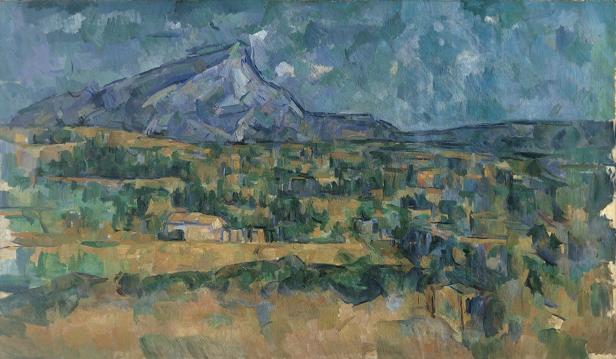 Mount Sainte-Victoire, ca. 1902-6. af Paul Cézanne