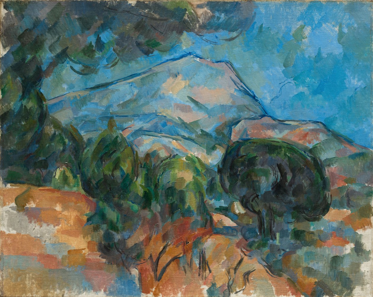 Mount Sainte-Victoire, ca. 1904. af Paul Cézanne