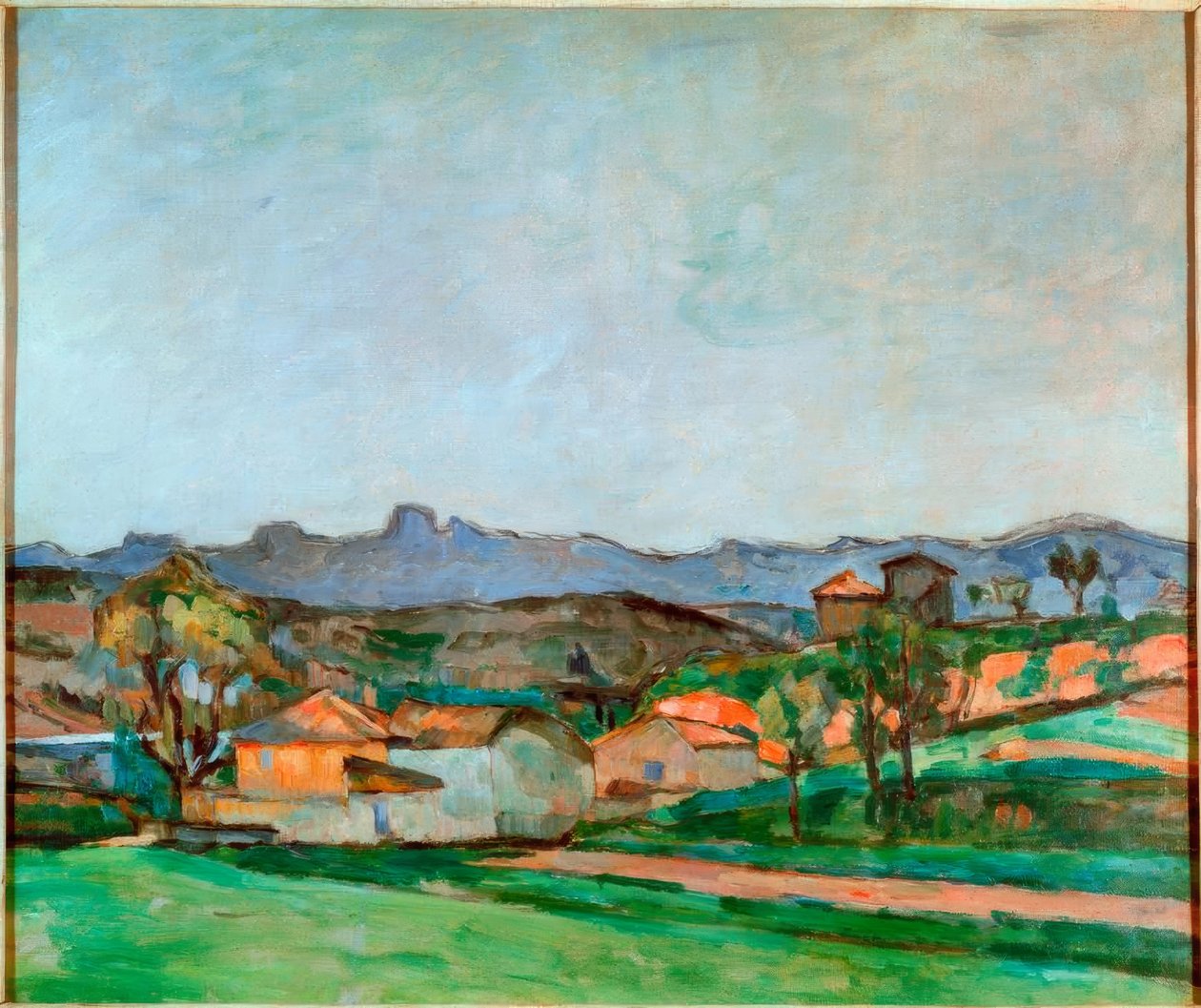 Provencalsk landskab af Paul Cézanne