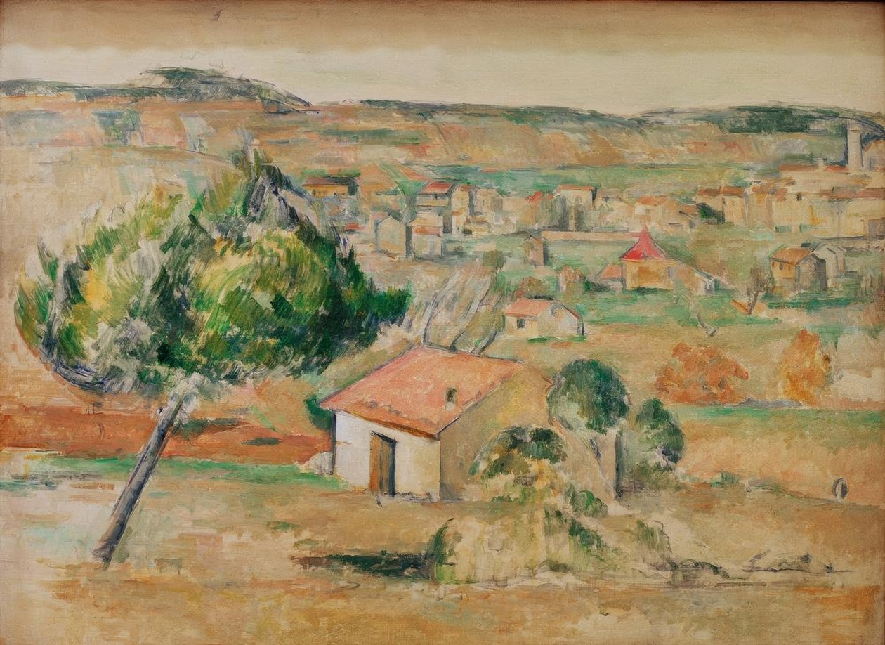 Provencalsk slette af Paul Cézanne