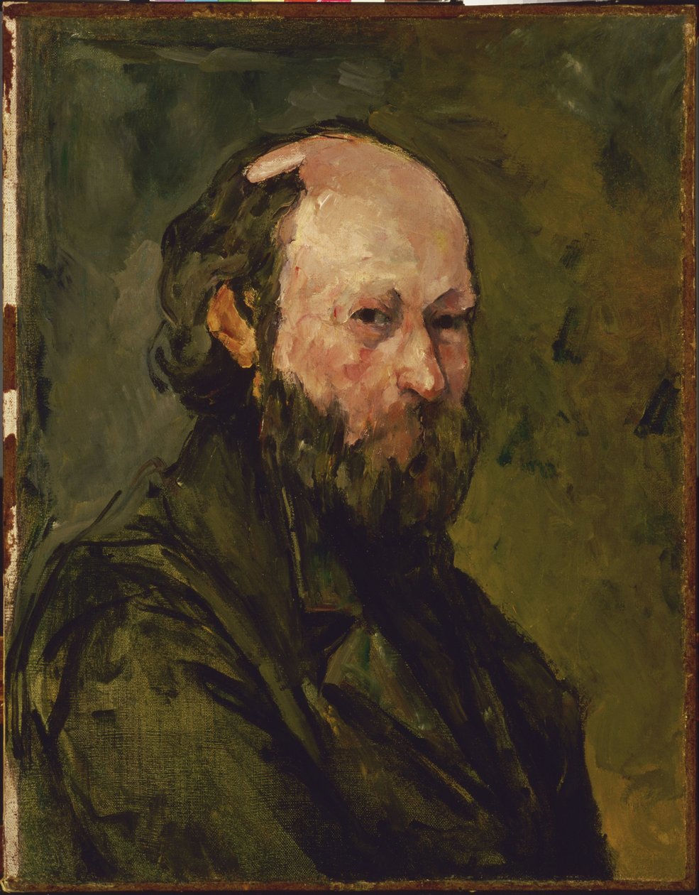 Selvportræt af Paul Cézanne
