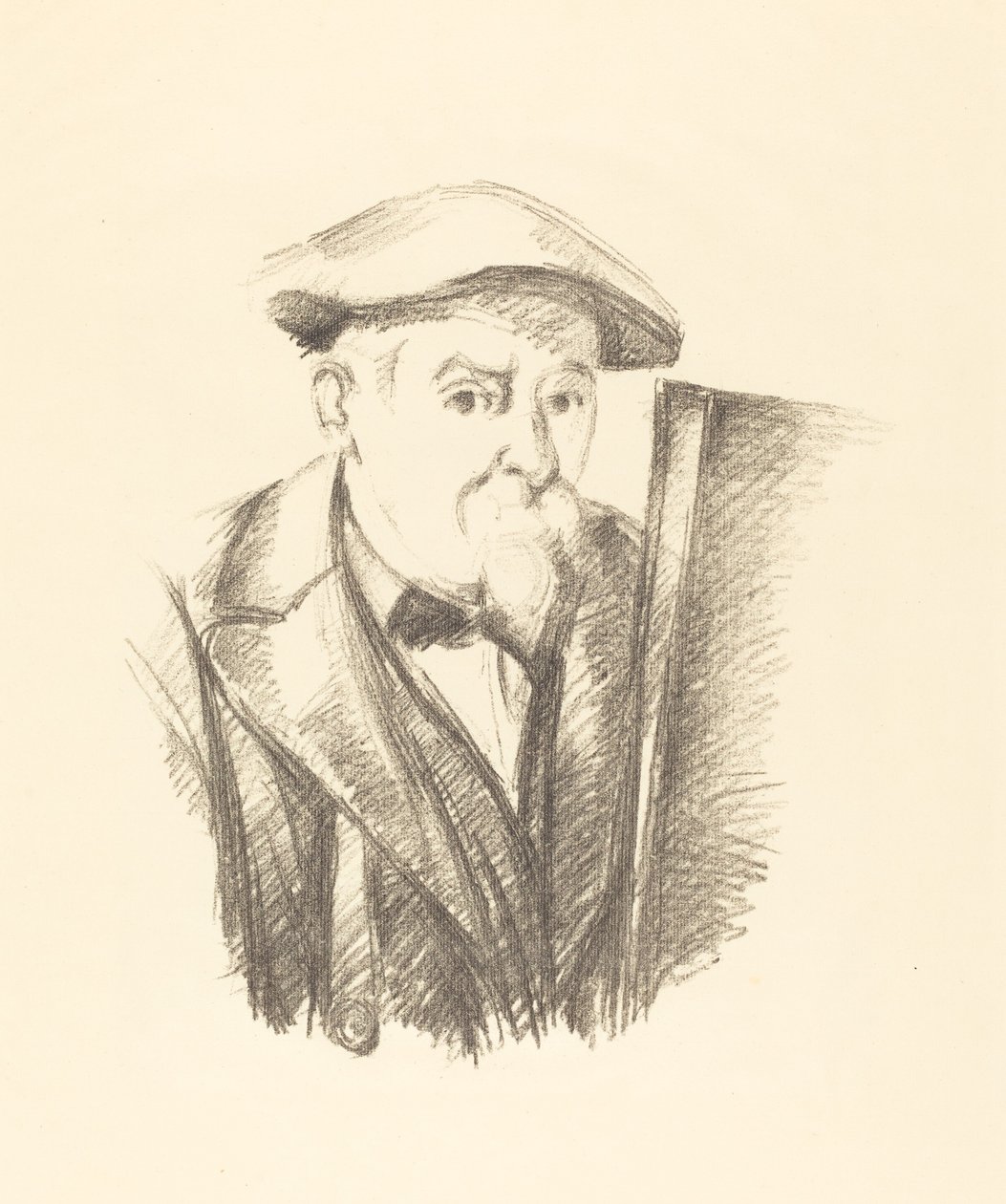 Selvportræt, 1898. af Paul Cézanne