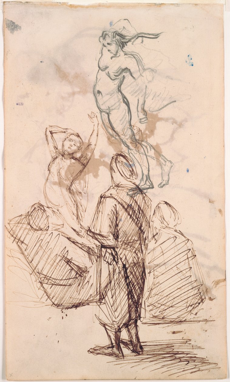 Studieark, 1871-1876. af Paul Cézanne