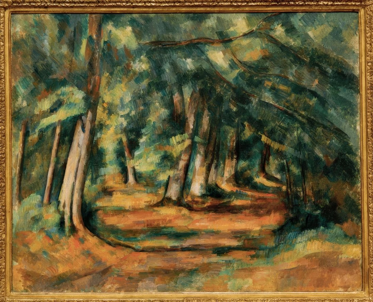 Sousbois - Fontainebleau (?) af Paul Cézanne