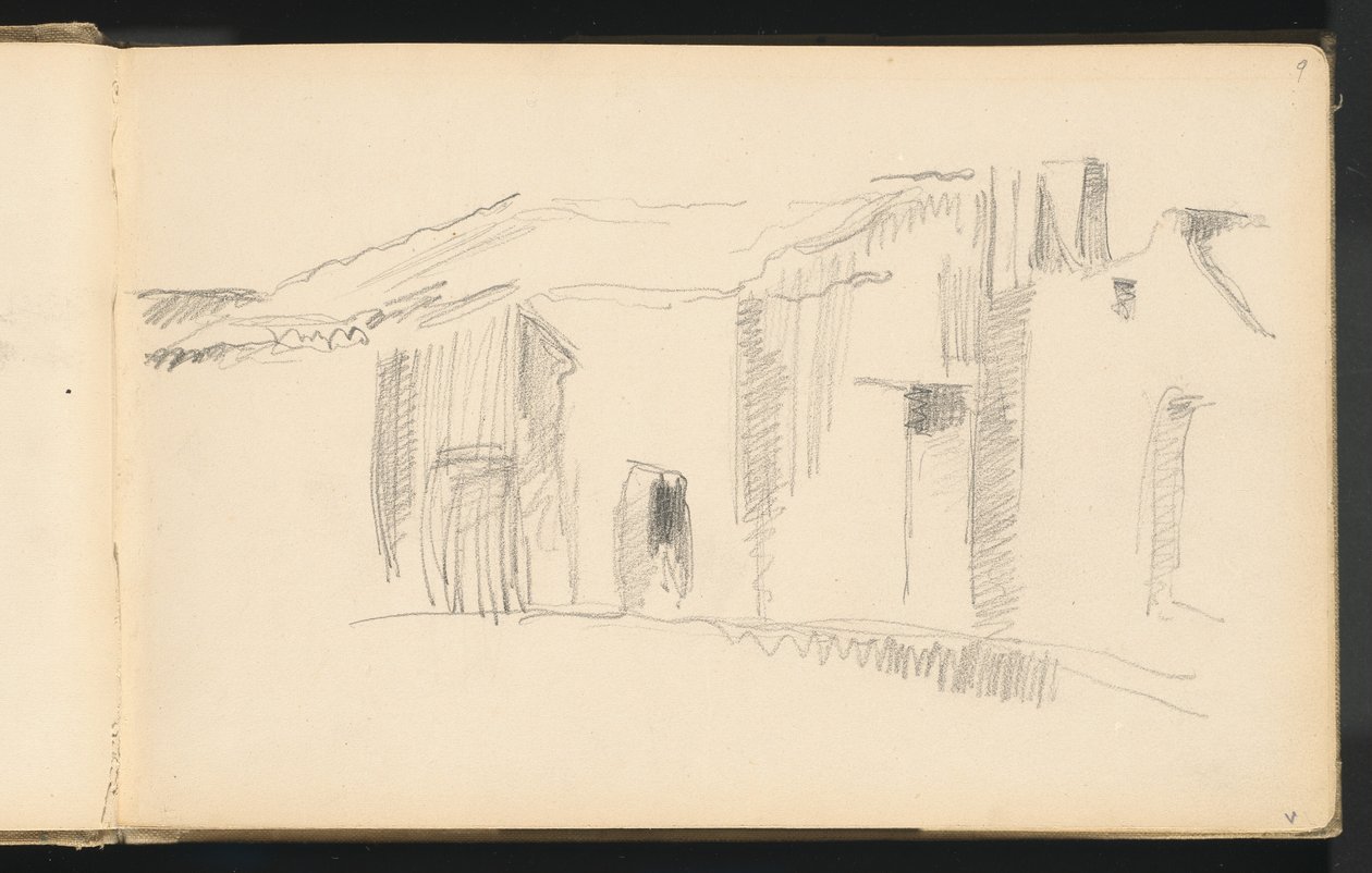 Studie af huse, 18791882. af Paul Cézanne