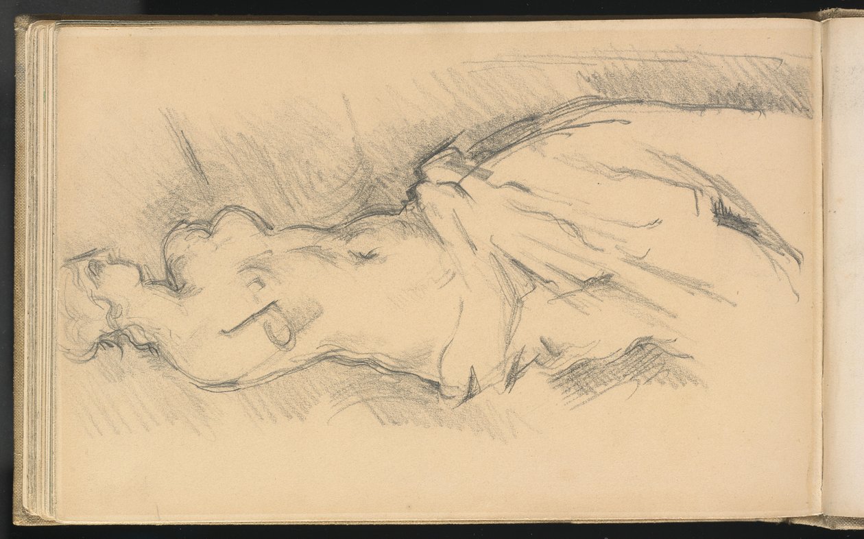 Studie af "Venus de Milo" af Paul Cézanne