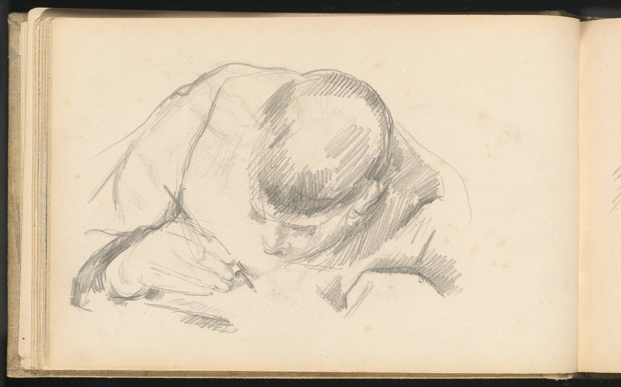 Kunstnerens søn skriver af Paul Cézanne