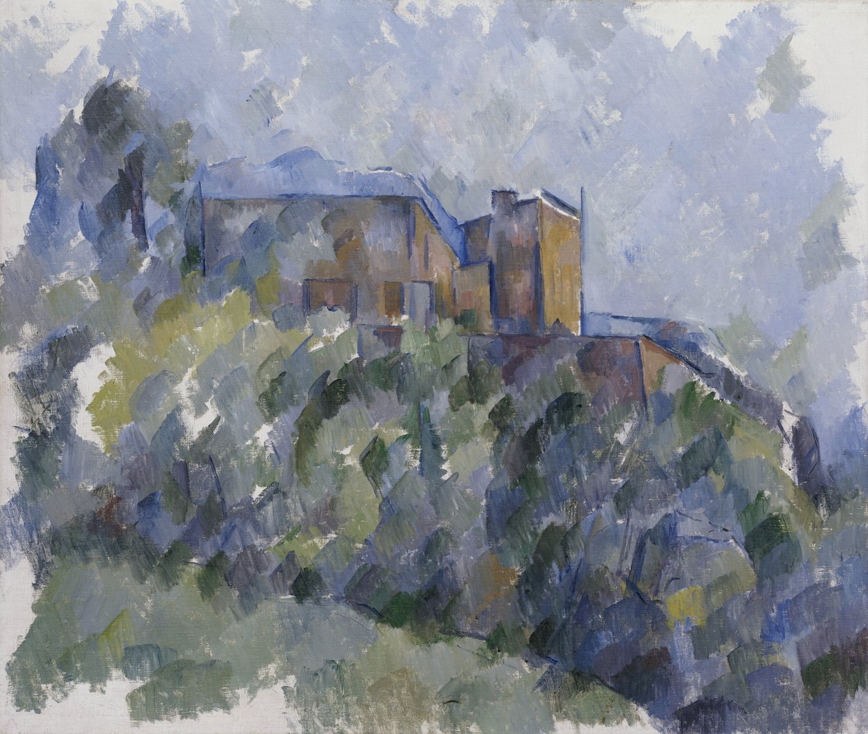 Det Sorte Hus af Paul Cézanne