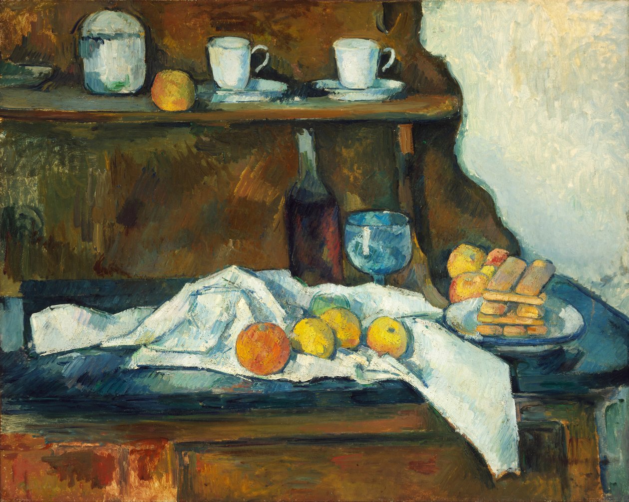 Buffeten af Paul Cézanne