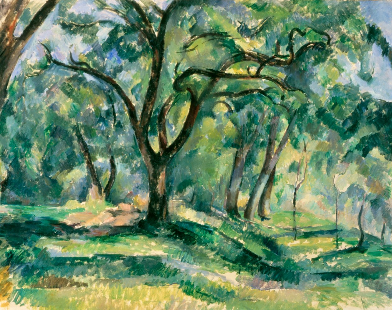 Skoven af Paul Cézanne