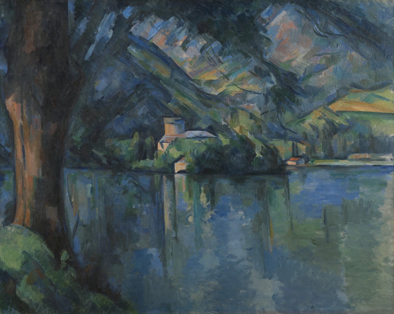 Lac dAnnecy, 1896 af Paul Cézanne