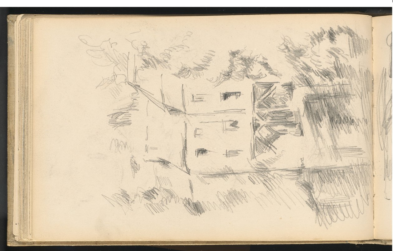 Møllen af Paul Cézanne