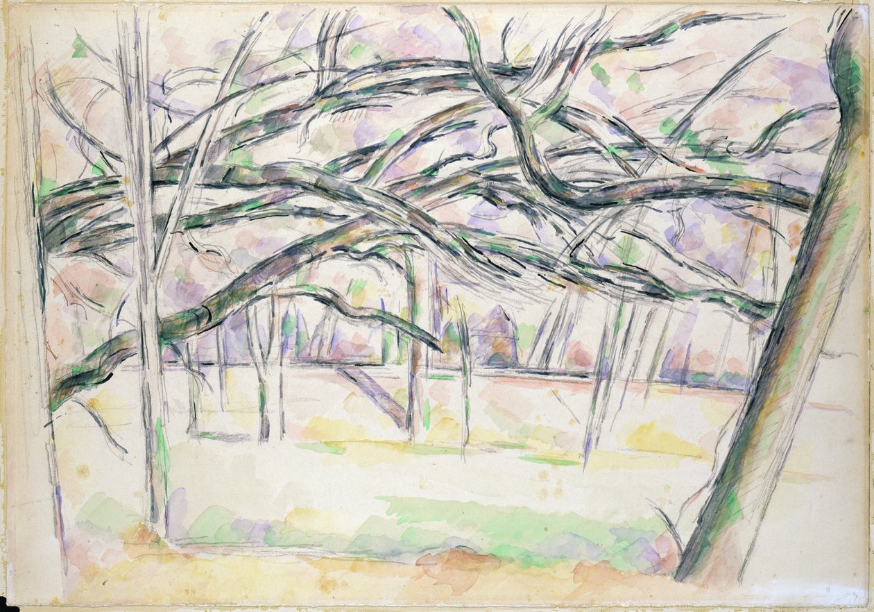 Frugthaven, ca. 1895 af Paul Cézanne