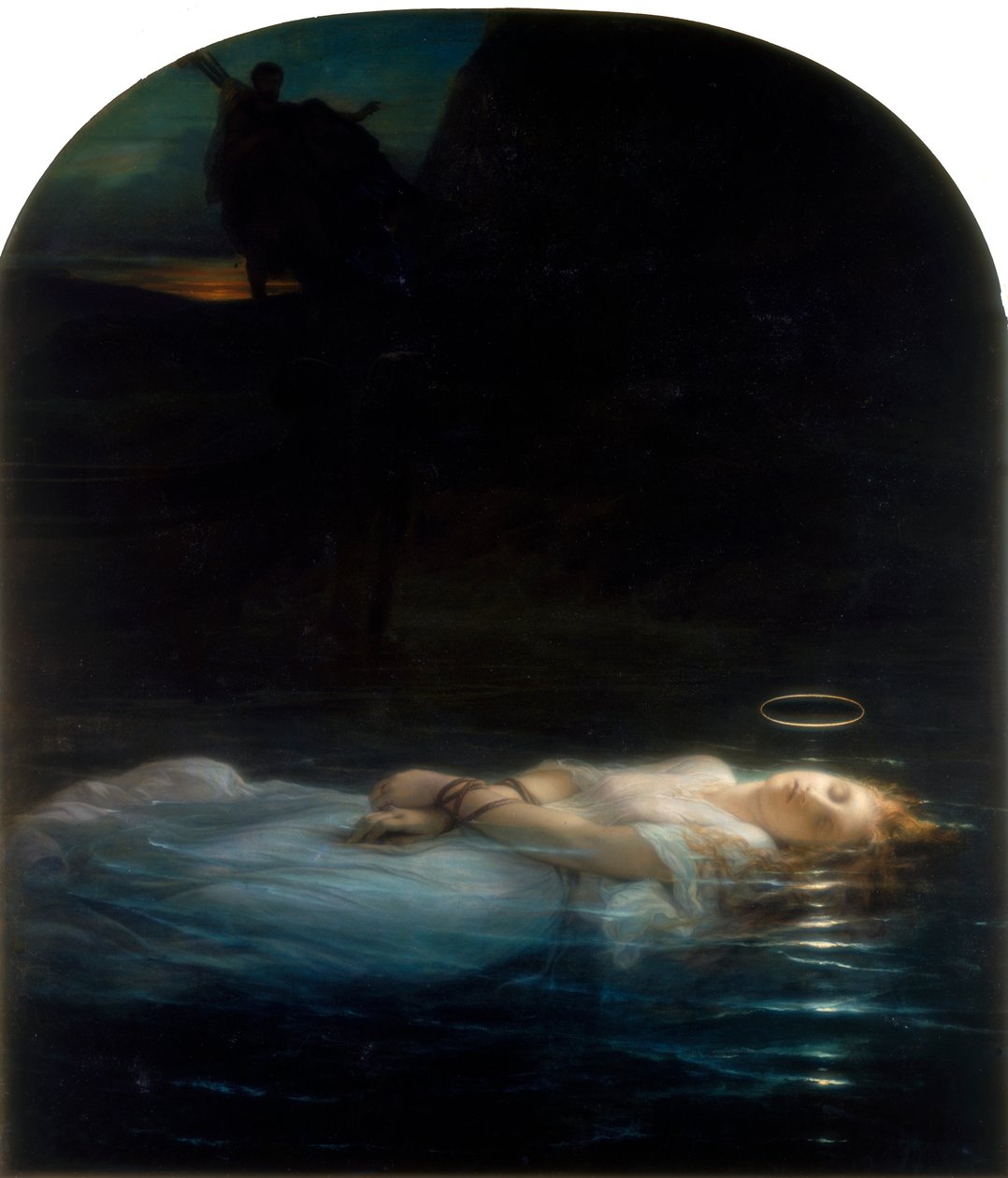Den unge martyr, 1855. af Paul Delaroche
