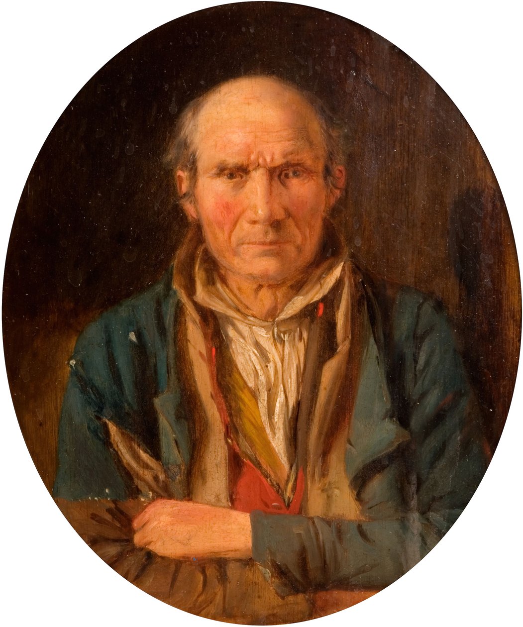 Portræt af en mand, 1879. af Paul Falconer Poole