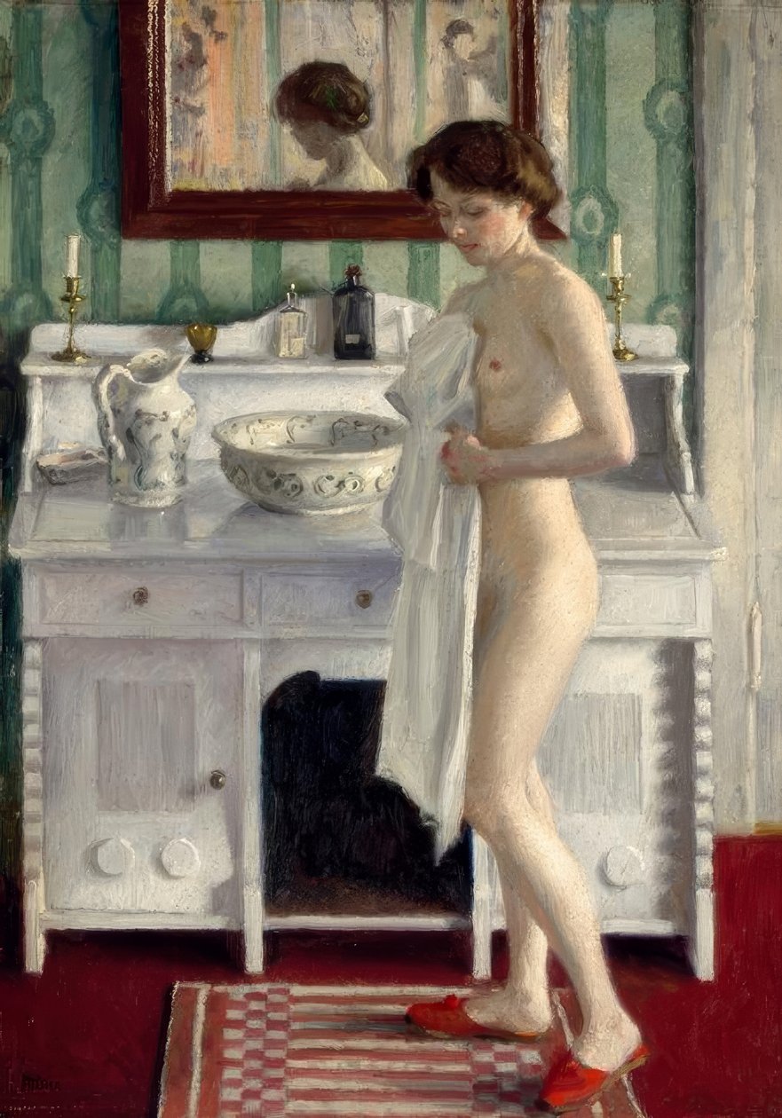P. Fischer, Morgentoilettet af Paul Fischer