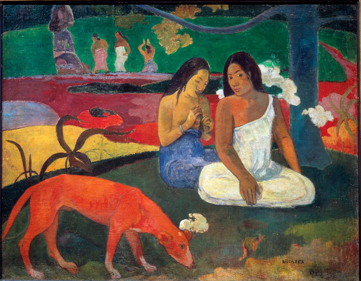 Arearea eller Den røde hund af Paul Gauguin