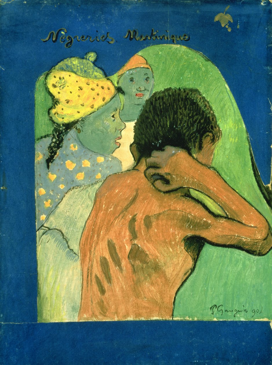 Sort Martinique, 1890 af Paul Gauguin