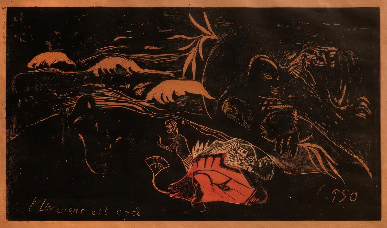 Universets skabelse af Paul Gauguin