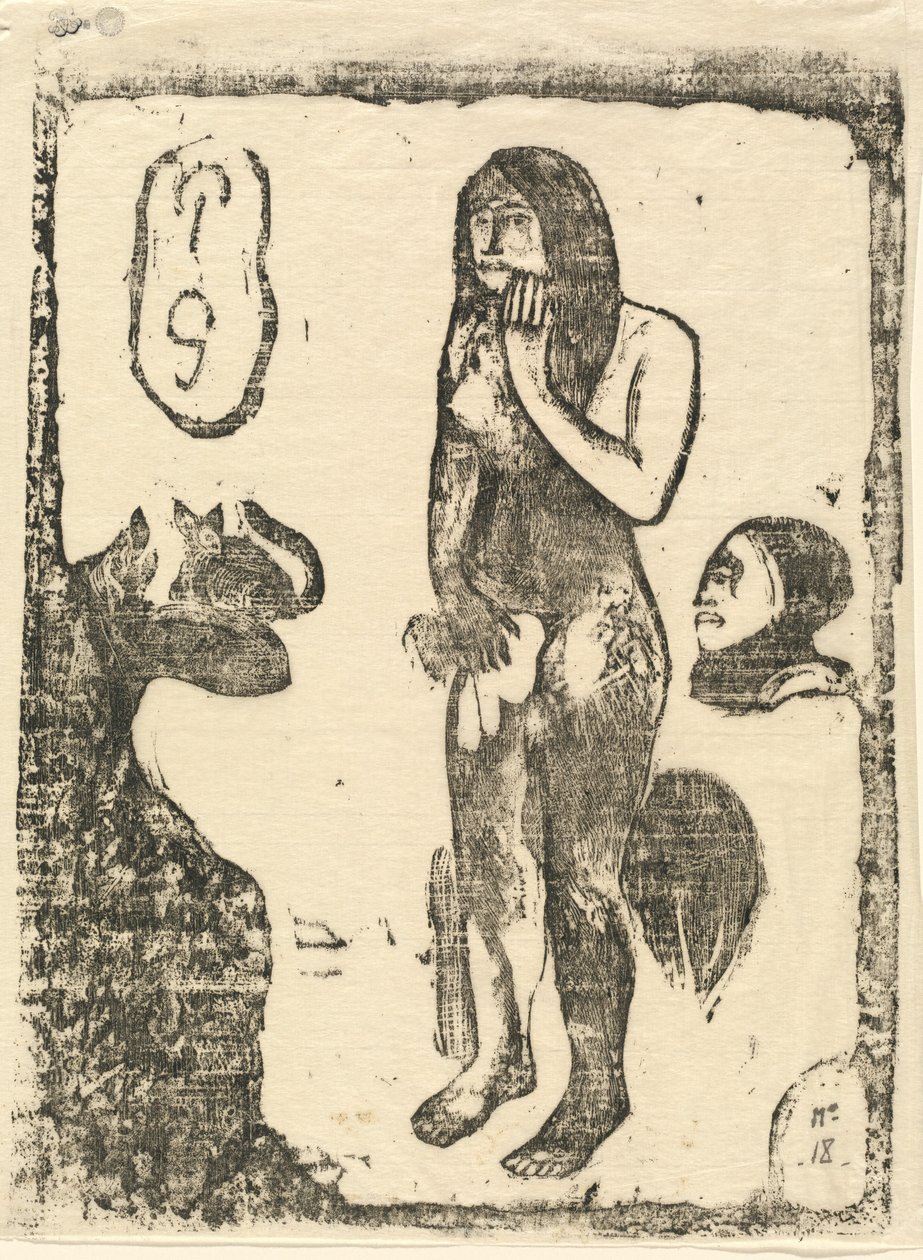 Eve, i eller efter 1895. af Paul Gauguin