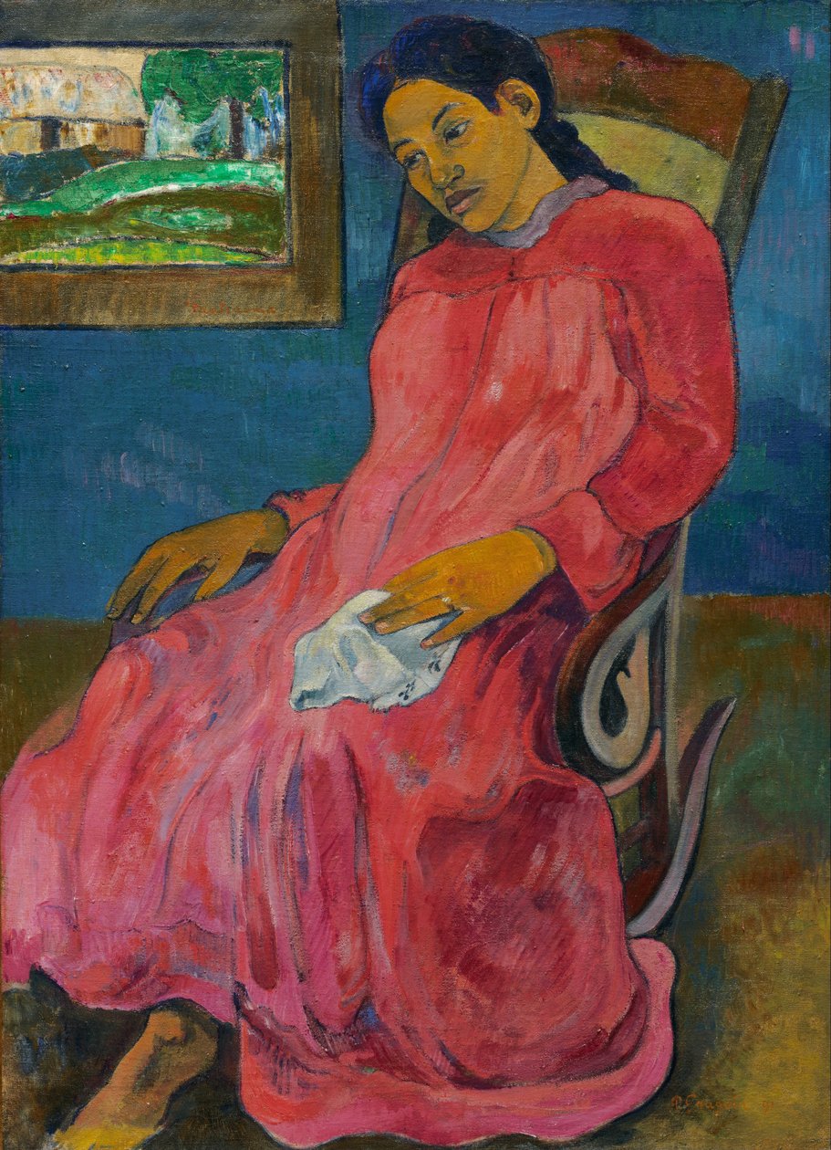 Faaturuma (melankolsk) af Paul Gauguin