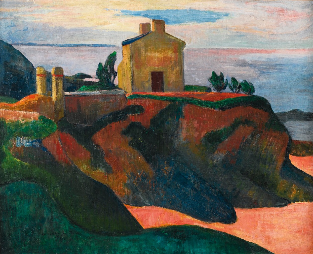 Fransk: La Maison du Pan-du af Paul Gauguin