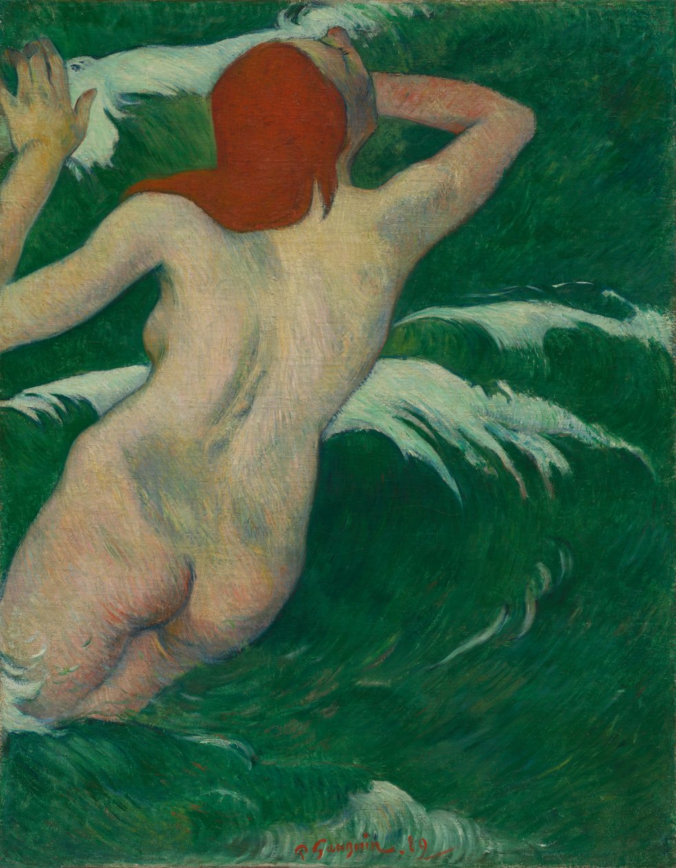 I bølgerne af Paul Gauguin
