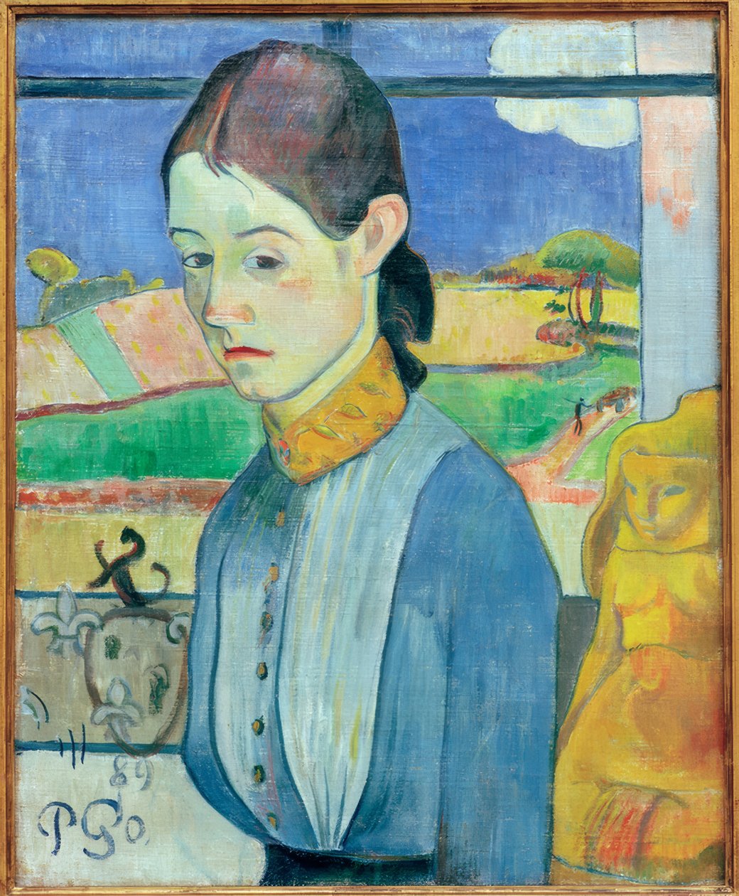 Ung breton af Paul Gauguin