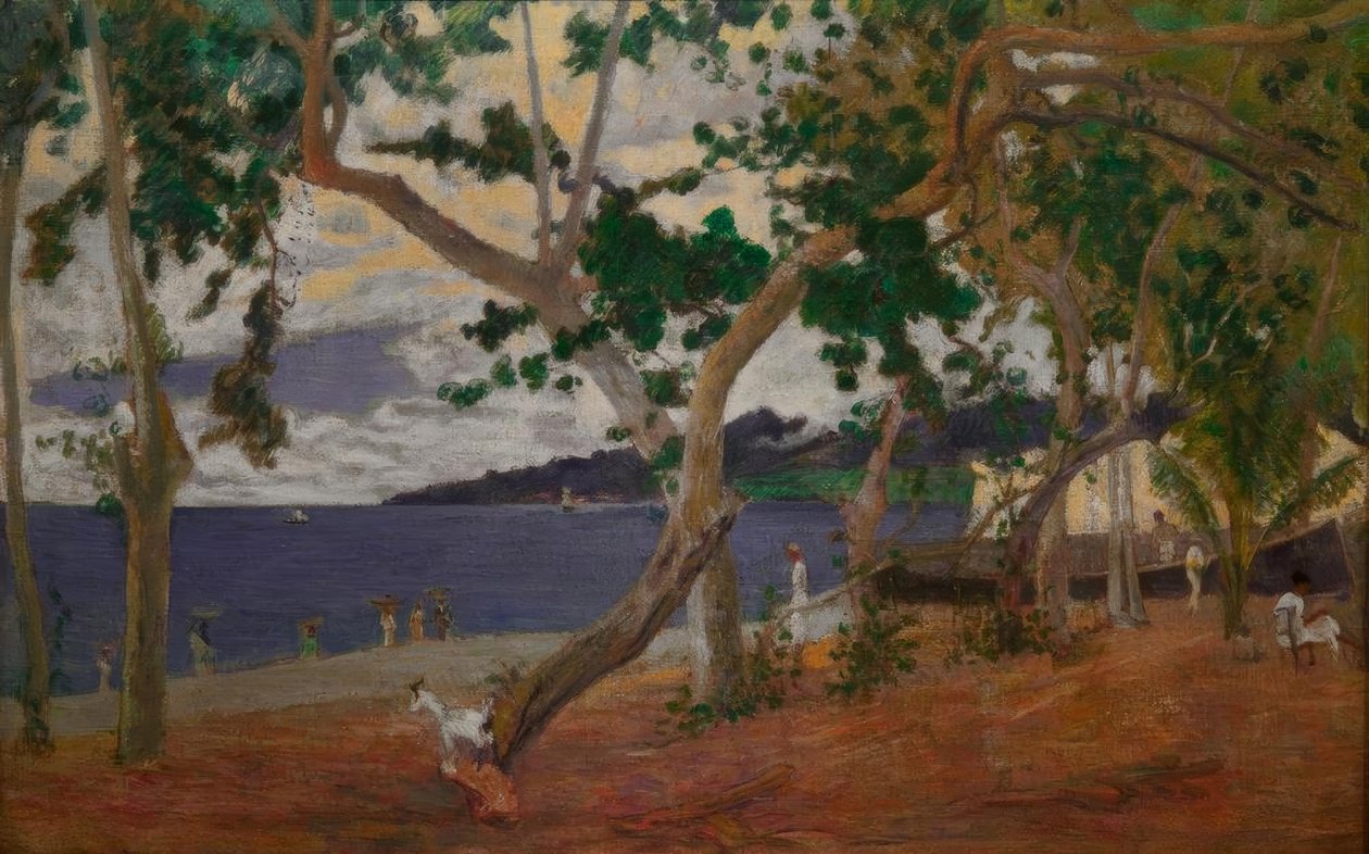 Kystlandskab af Paul Gauguin