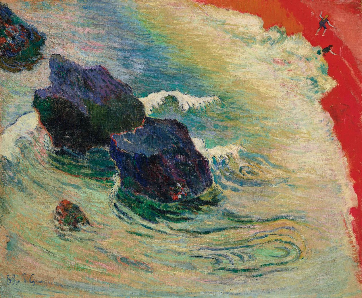 Bølgen af Paul Gauguin
