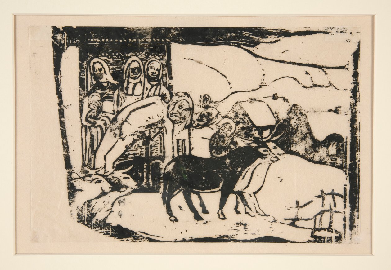 Det bretonske Golgata af Paul Gauguin