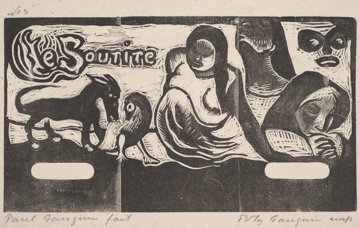 Smilet, 1899. af Paul Gauguin
