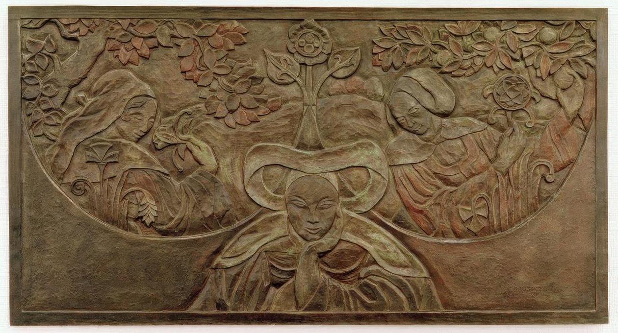 De tre bretonske kvinder af Paul Gauguin
