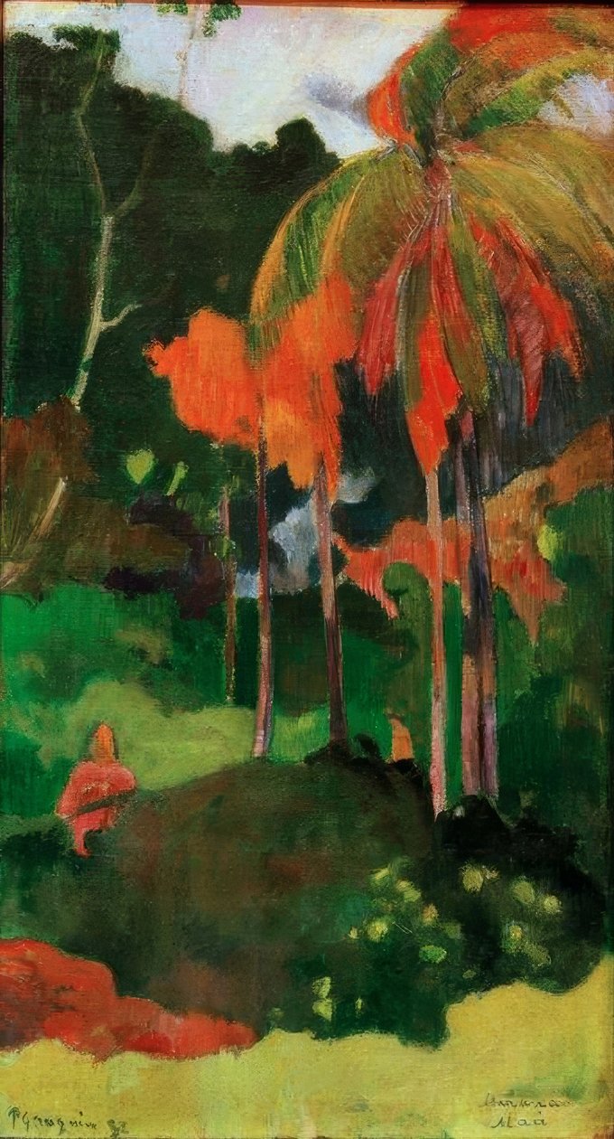 Vinter I af Paul Gauguin