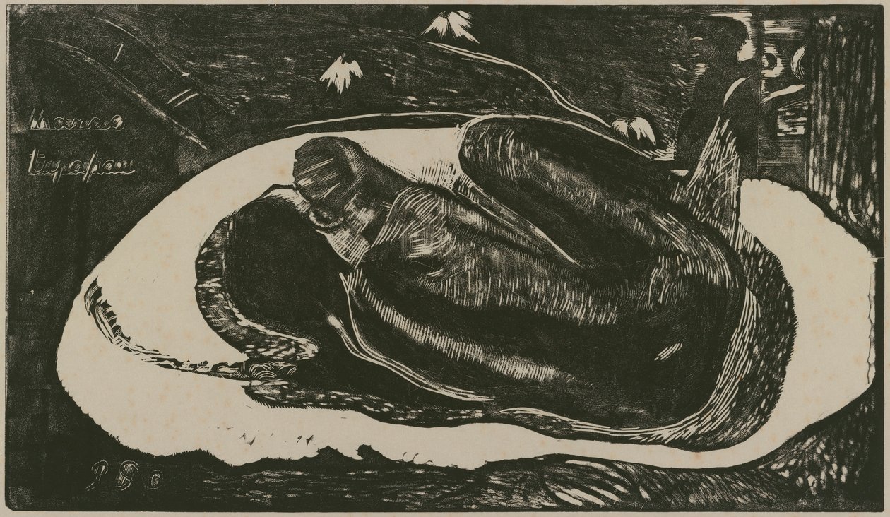 Manao Tupapau (Spirit of the Dead Watching) af Paul Gauguin