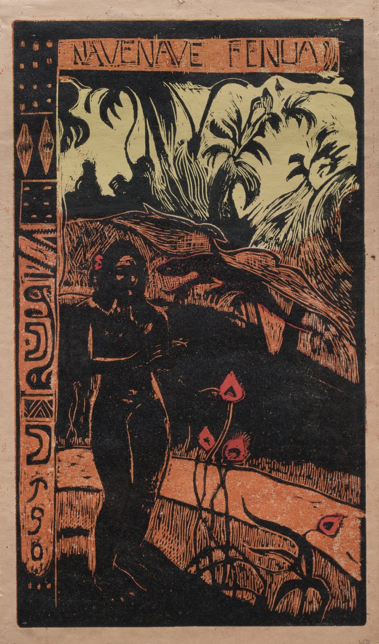 Nave Nave Fenua (duftende ø) af Paul Gauguin