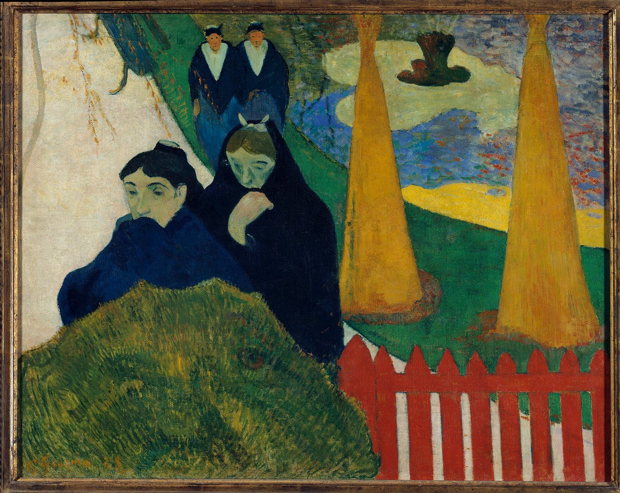 Gamle kvinder i Arles af Paul Gauguin