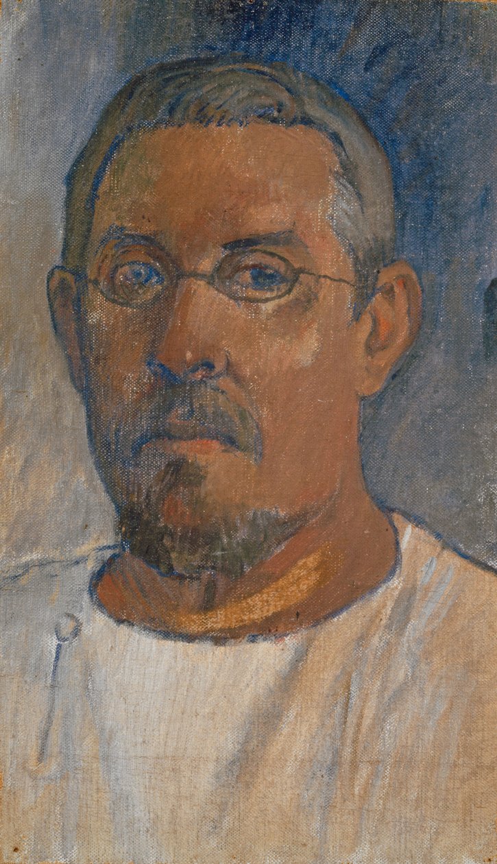 Selvportræt med briller, 1903. af Paul Gauguin
