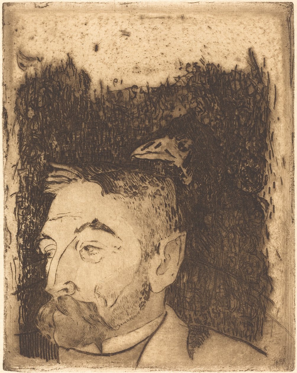 Stephane Mallarme af Paul Gauguin