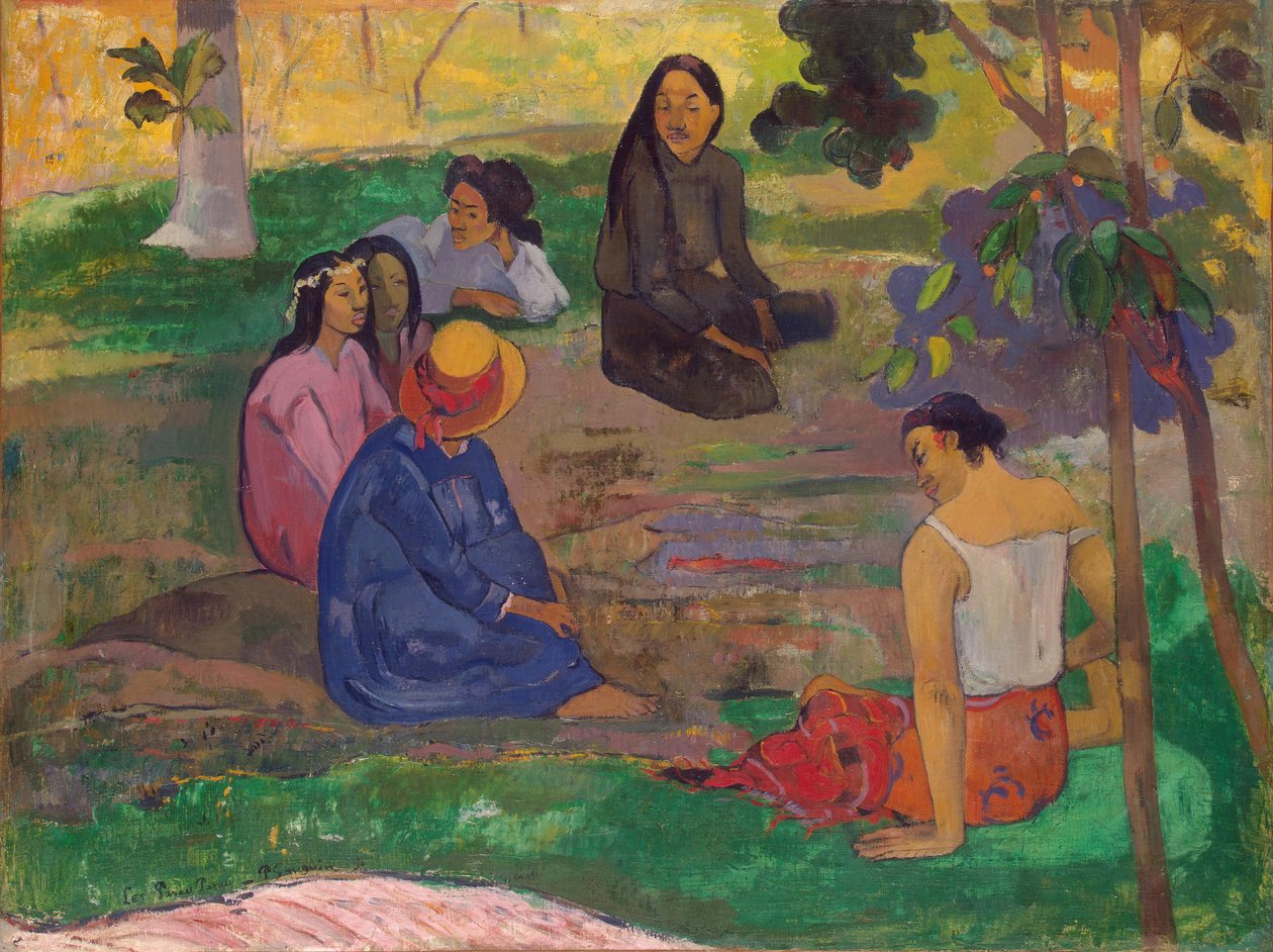 Tahitiansk: Parau Parau-samtalen af Paul Gauguin