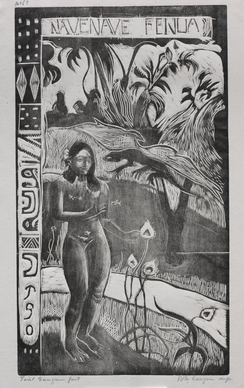 Tahitian Series: Land of Delights. af Paul Gauguin