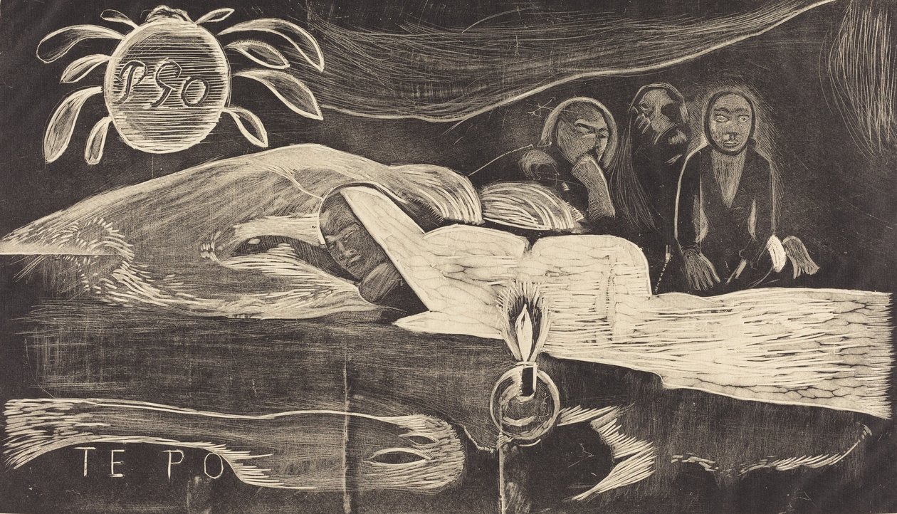 Te Po Den lange nat, 18941895. af Paul Gauguin