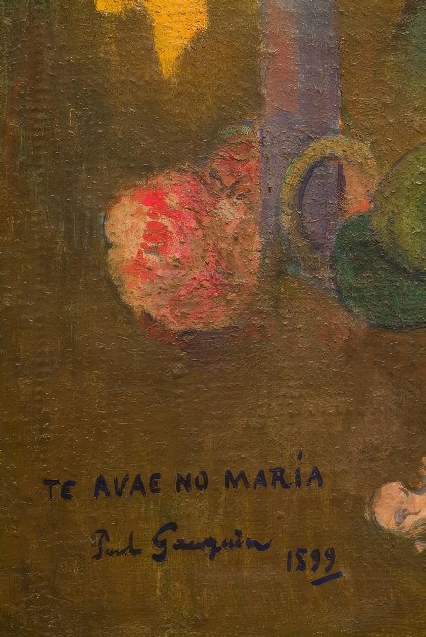 Marias fødder af Paul Gauguin
